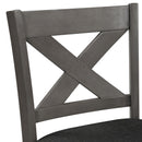 5 Pieces Counter Height Rustic Farmhouse Dining Room Wooden Bar Table Set With 2 Stools And 2 Chairs