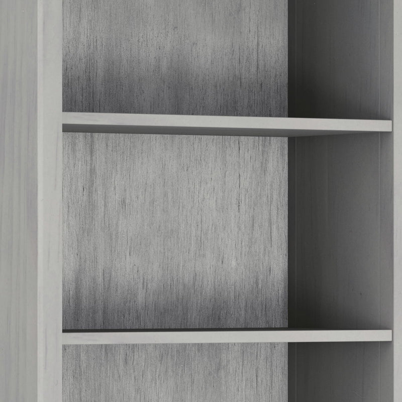 Amherst - 5 Shelf Bookcase - Fog Gray