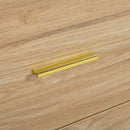 Modern Drawer Dresser For Bedroom, Ample Storage Wide Chest Of Drawers