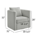 Sutton - Swivel Barrel Chair