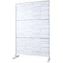 Outdoor & Indoor Freestanding Metal Privacy Screen