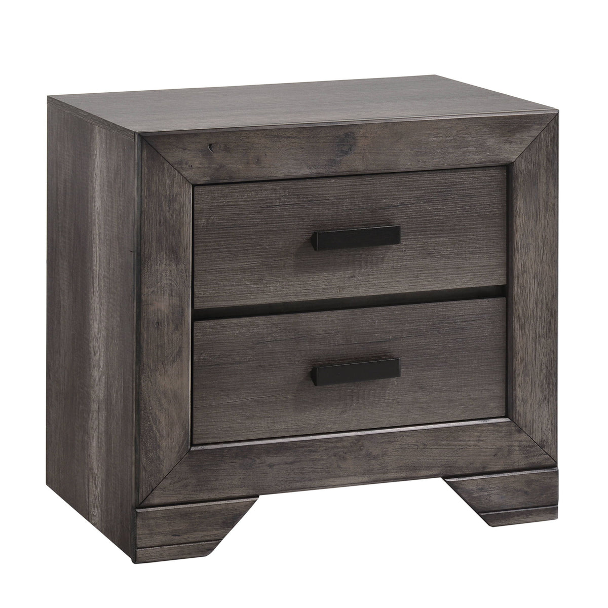 Nathan Panel Bedroom Set in Dark Gray by Elements International, view 4