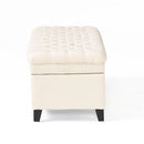 Juliana - Storage Ottoman With Birch Legs
