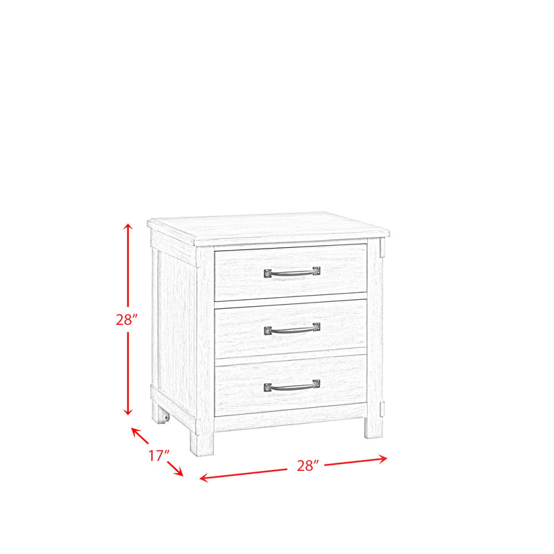 Scott - 2-Drawer Nightstand With Usb Ports