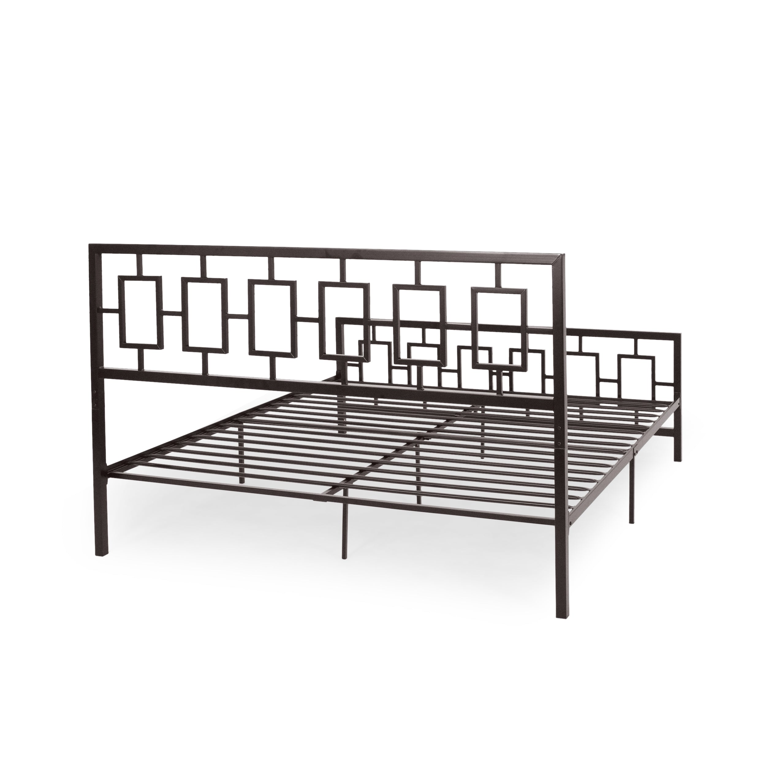 KING SIZE METAL BED - Atlantic Fine Furniture Melbourne FL