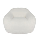 Giant Bean Bag Chair, Spacious Memory Foam With Armrests