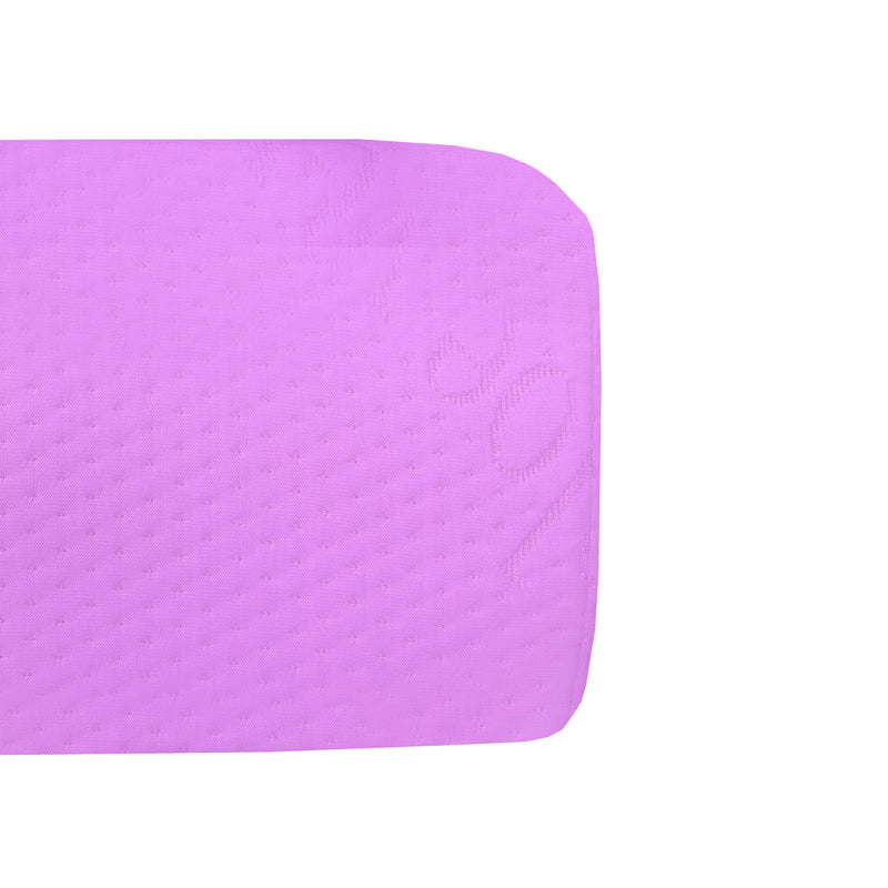 6" Full Size Gel Memory Foam Mattress In A Box With Aloe Vera Cover - Pink
