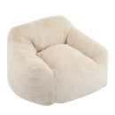 Auch - Indoor Armchair Style Bean Bag - Beige