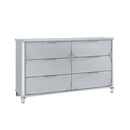 Laura - Dresser With Spacious Drawers - Silver
