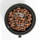 15" Propane Tabletop Gas Fire, 40000 Btu Round Steel Fire Pit For Outdoor Living Room Garden Balcony - Black