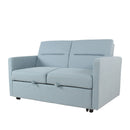 Sleeper Pull Out Loveseat Couch With Adjustable Backrest