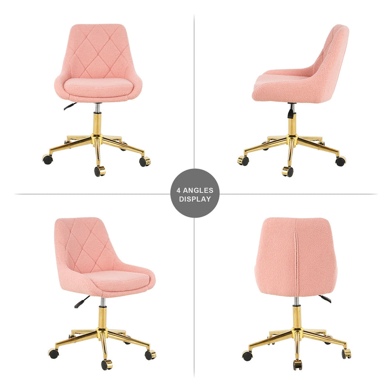 Modern Teddy Velvet Fabric Chair With Gold Plated 5 Claw Legs