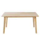 Rustic Farmhouse Dining Room Rectangular Table With 4 Upholstered Chairs And Bench