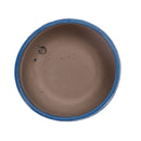 Ceramic Flowerpot, 7" Planter For Patio, Garden, Windowsill (Set of 2) - Antique Navy Blue