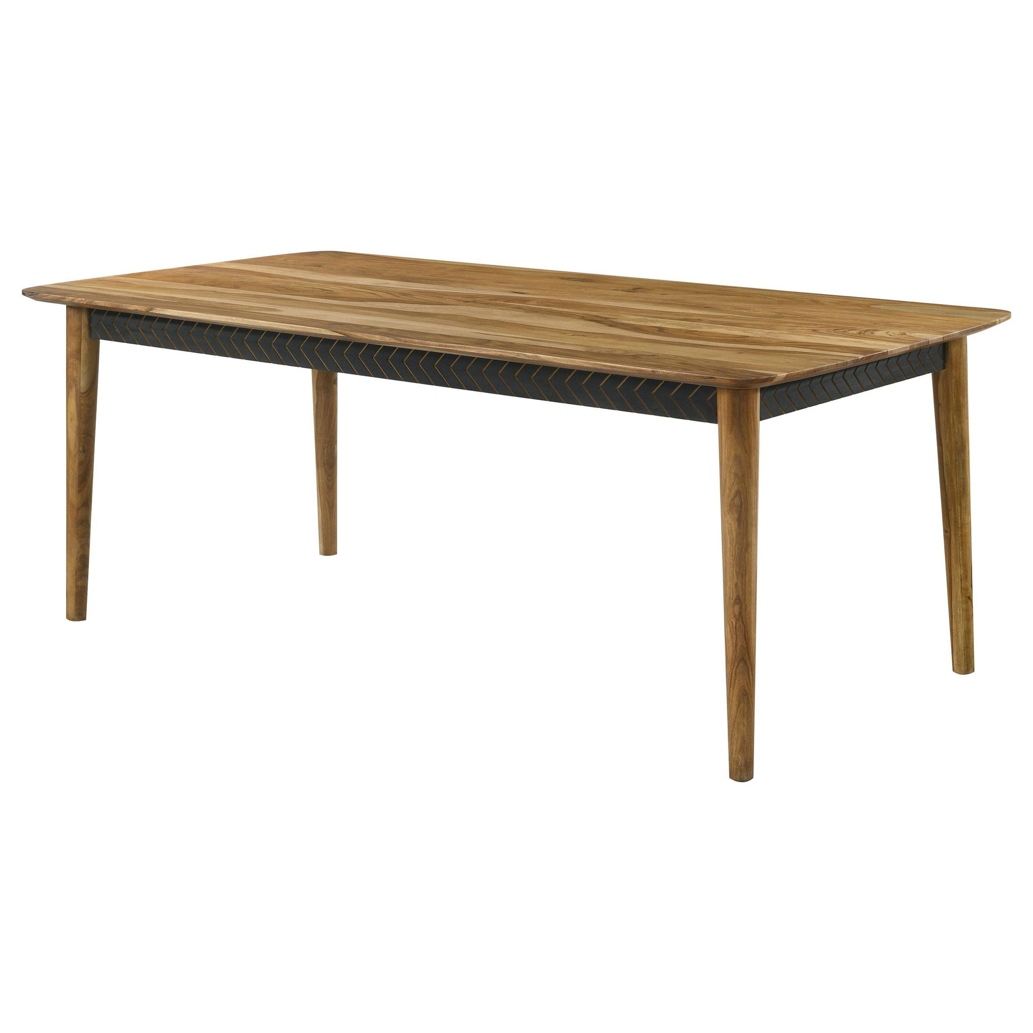 Partridge Rectangular 80-inch Dining Table Natural Sheesham