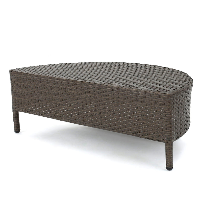 Pt Limon - Outdoor Coffee Table Half Round Design