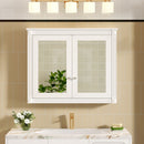 Wall-Mounted Medicine Cabinet With 2 Mirrors, Adjustable Shelves