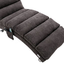 Massage Chaise Lounge Indoor With Remote Control, Ergonomic Electric Massage Lounger