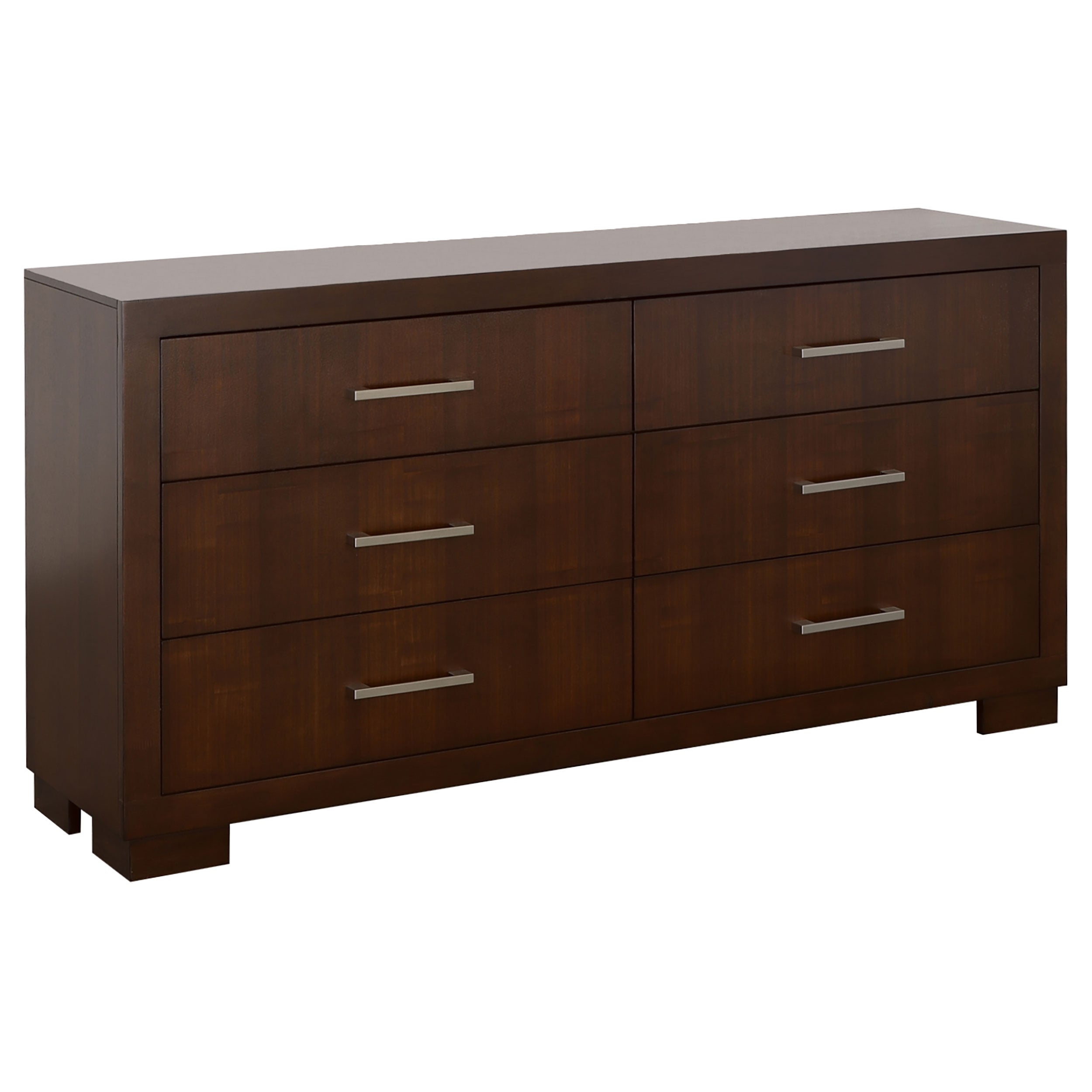 Jessica 4-piece Queen LED Bedroom Set Cappuccino — view 7