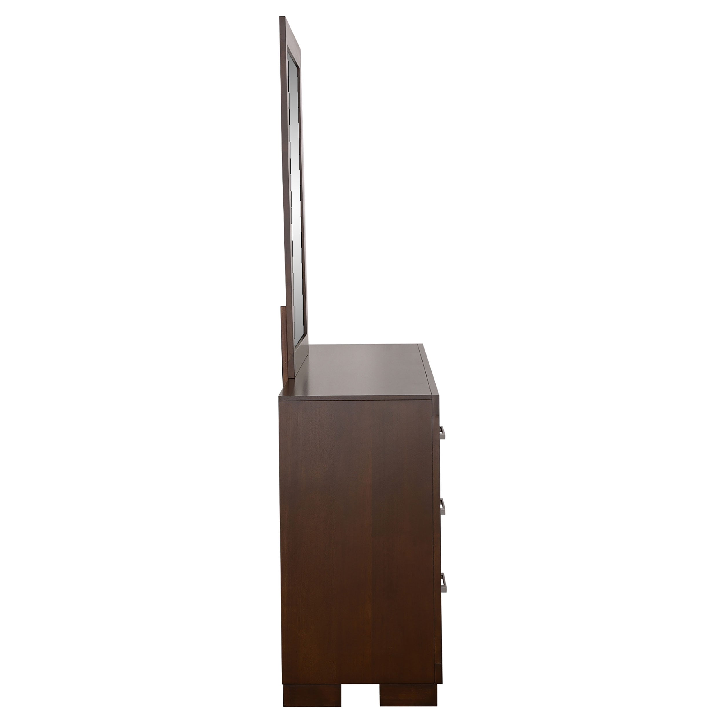 Jessica 6-drawer Dresser with Mirror Cappuccino — view 7