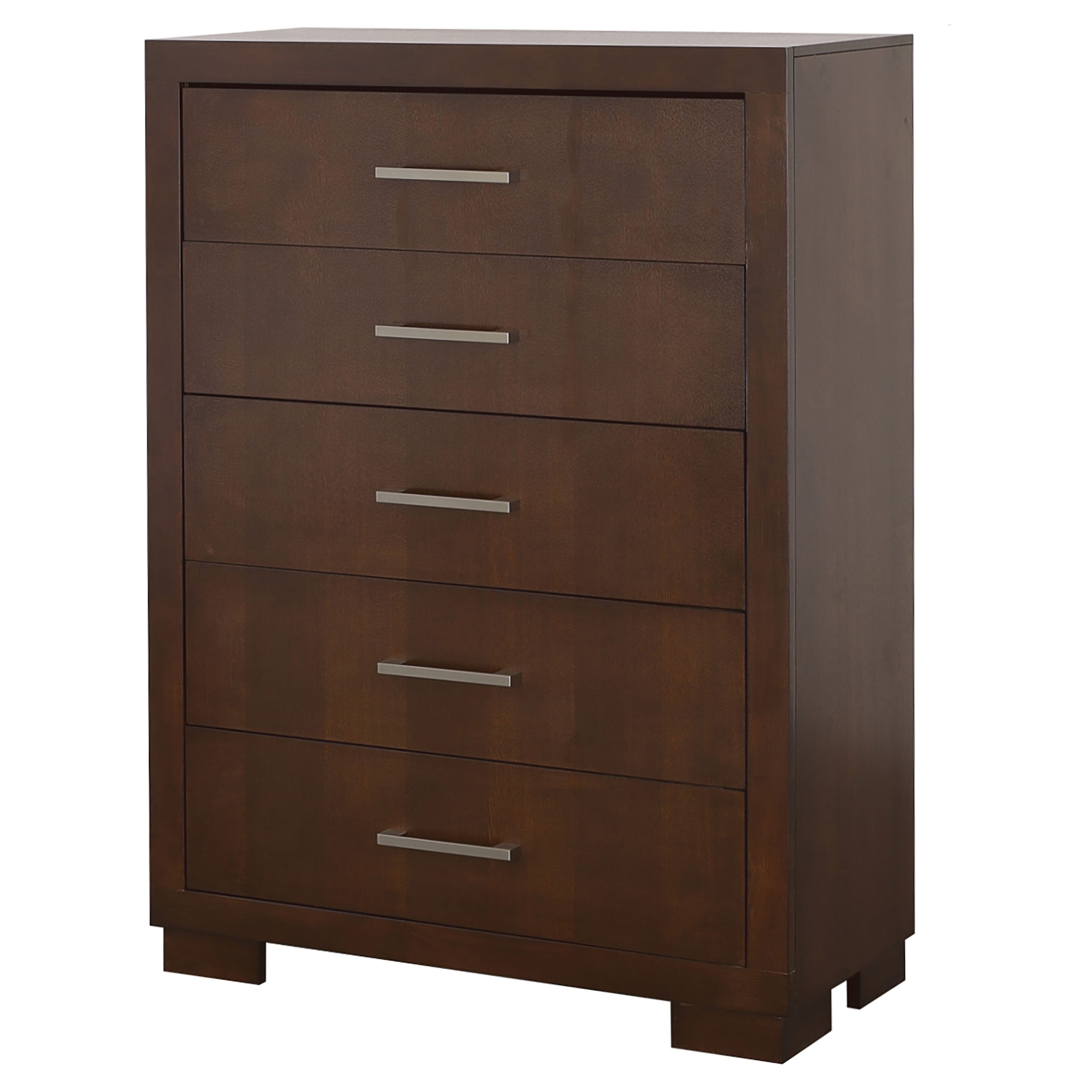 Jessica 5-drawer Bedroom Chest Cappuccino — view 4