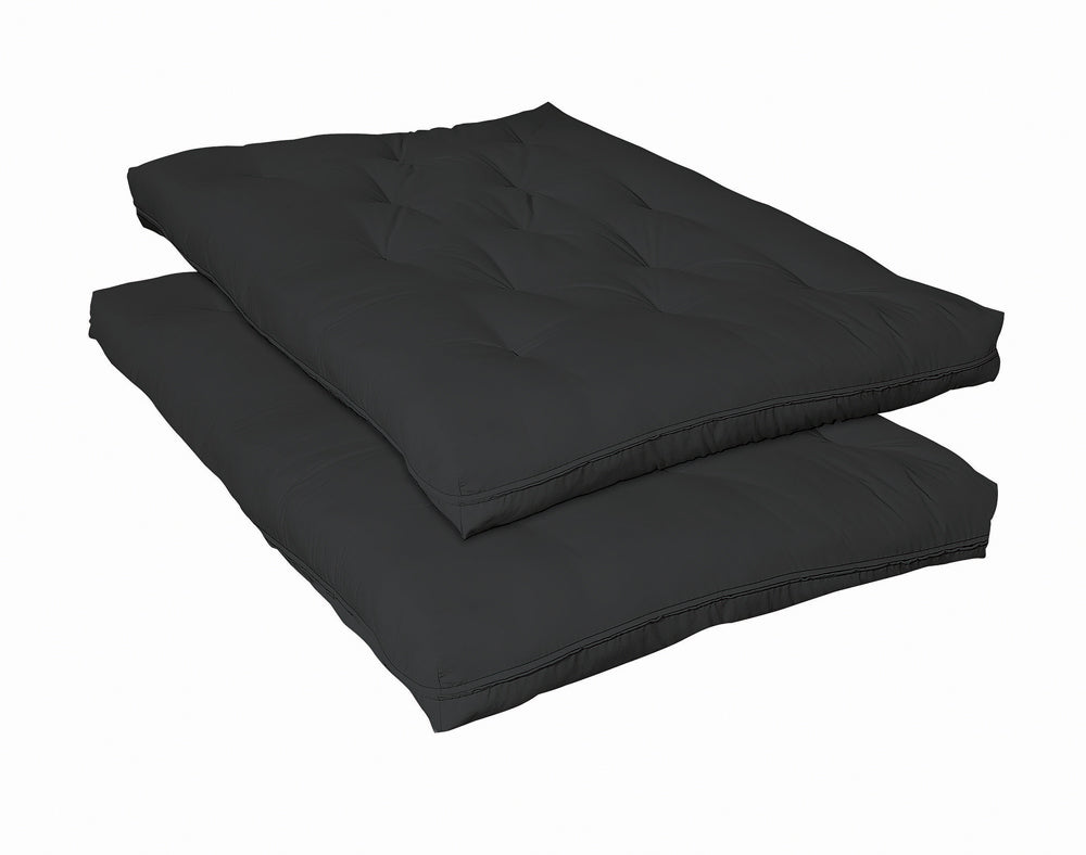 Futon Mattress 8-inch Premium Futon Pad Black — view 2