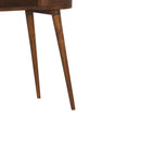 Rounded Writing Desk - Chestnut