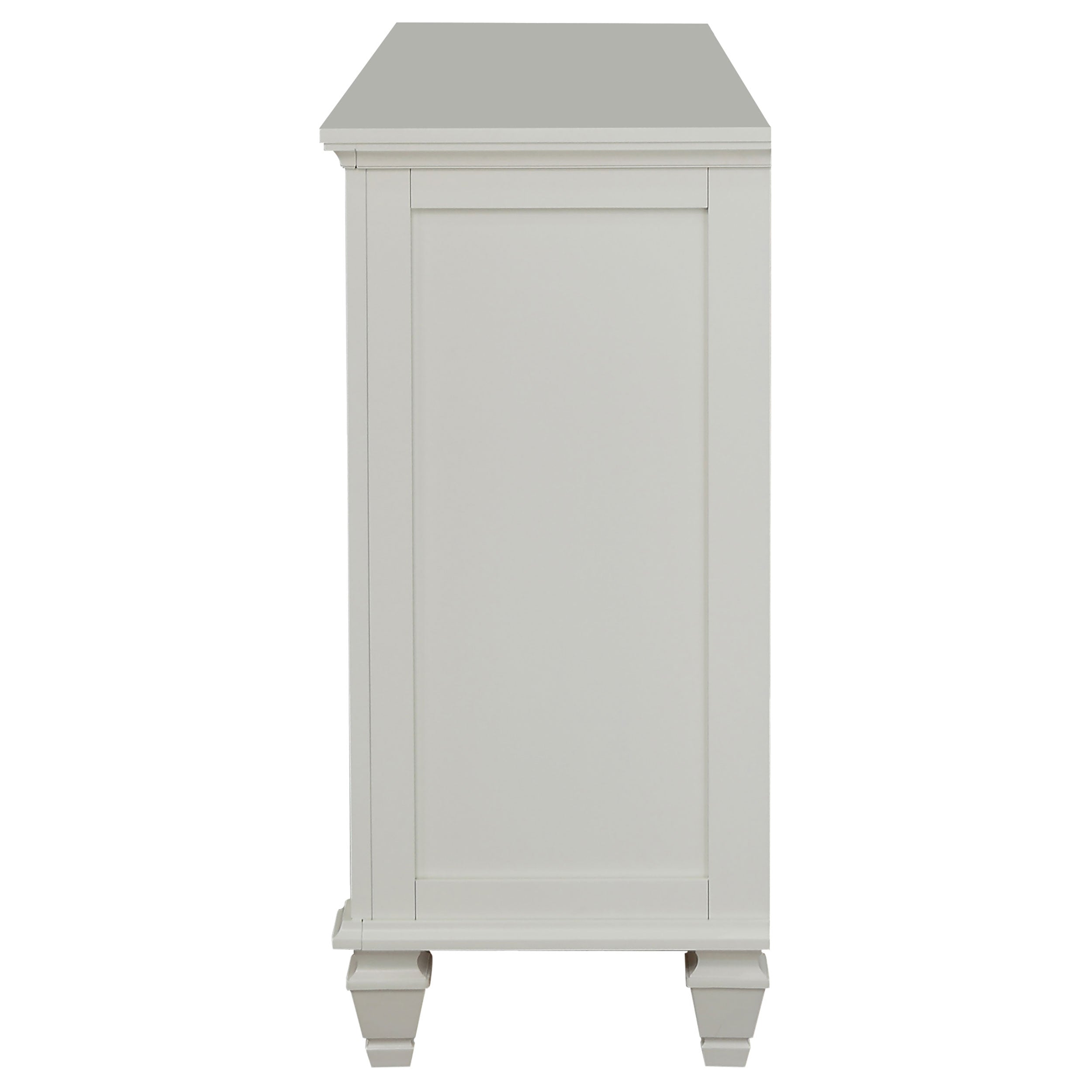 Sandy Beach 11-drawer Dresser Cream White — view 5