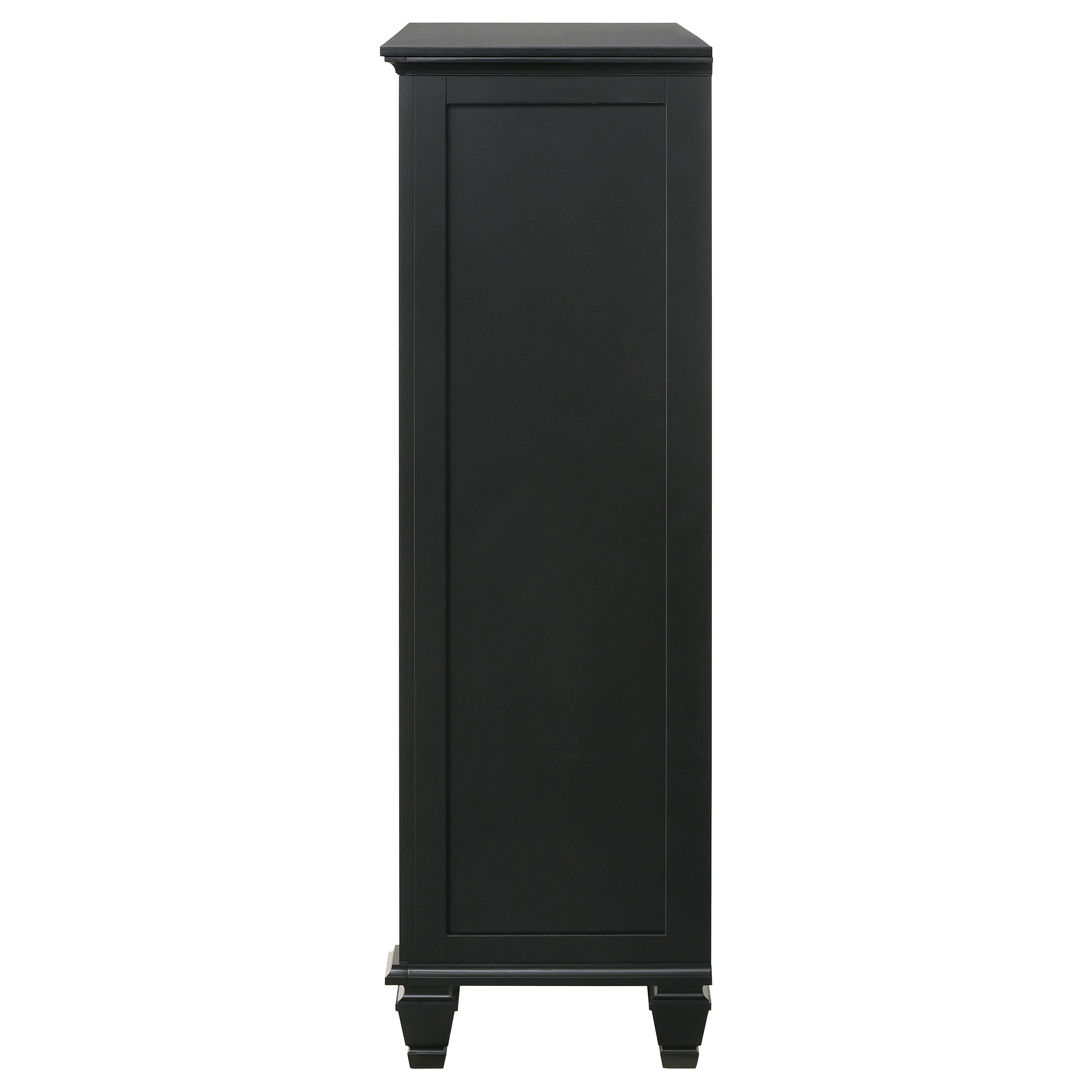 Sandy Beach 8-drawer Door Chest Black — view 5