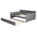 Upholstered Daybed With Slat Support