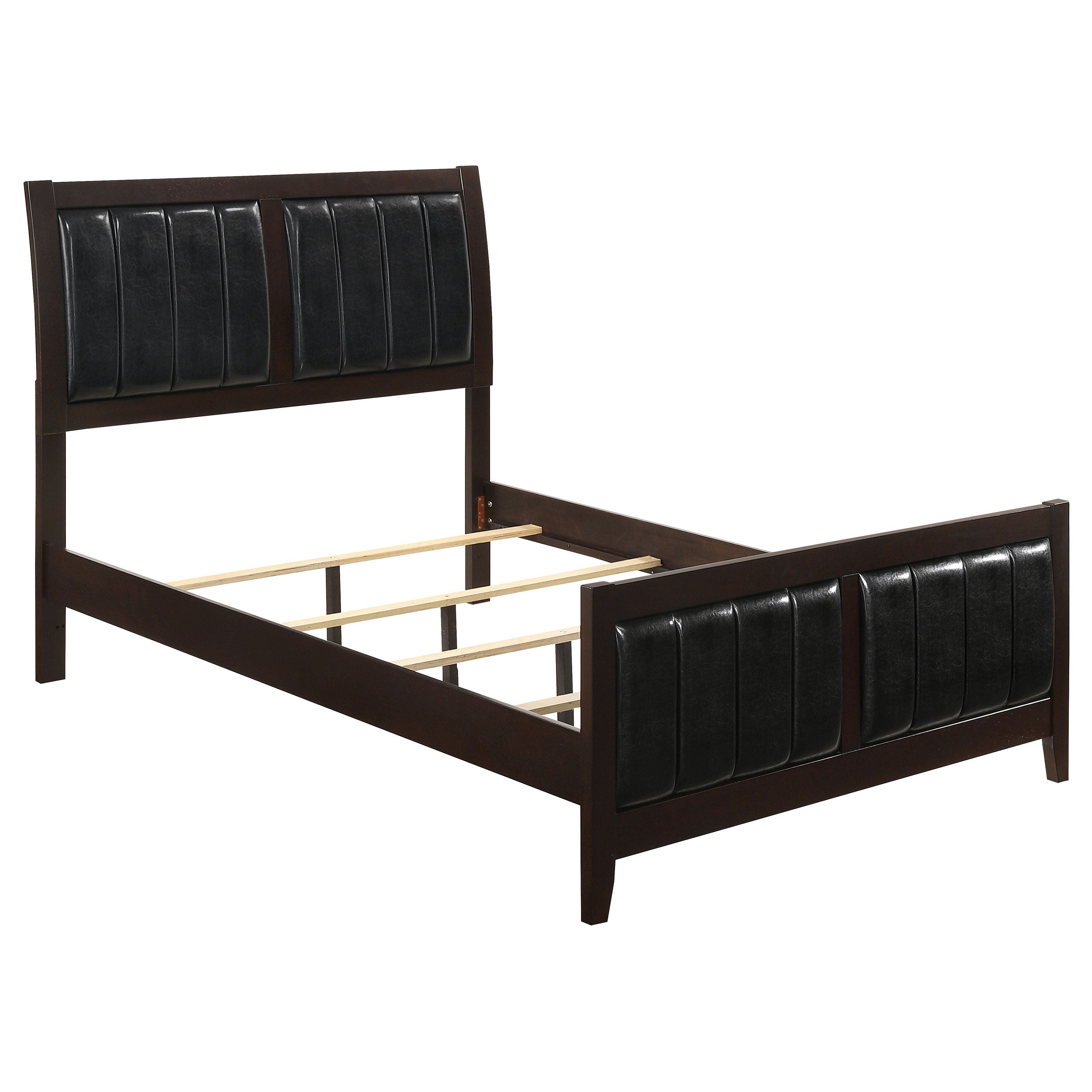 Carlton 5-piece California King Bedroom Set Cappuccino — view 3