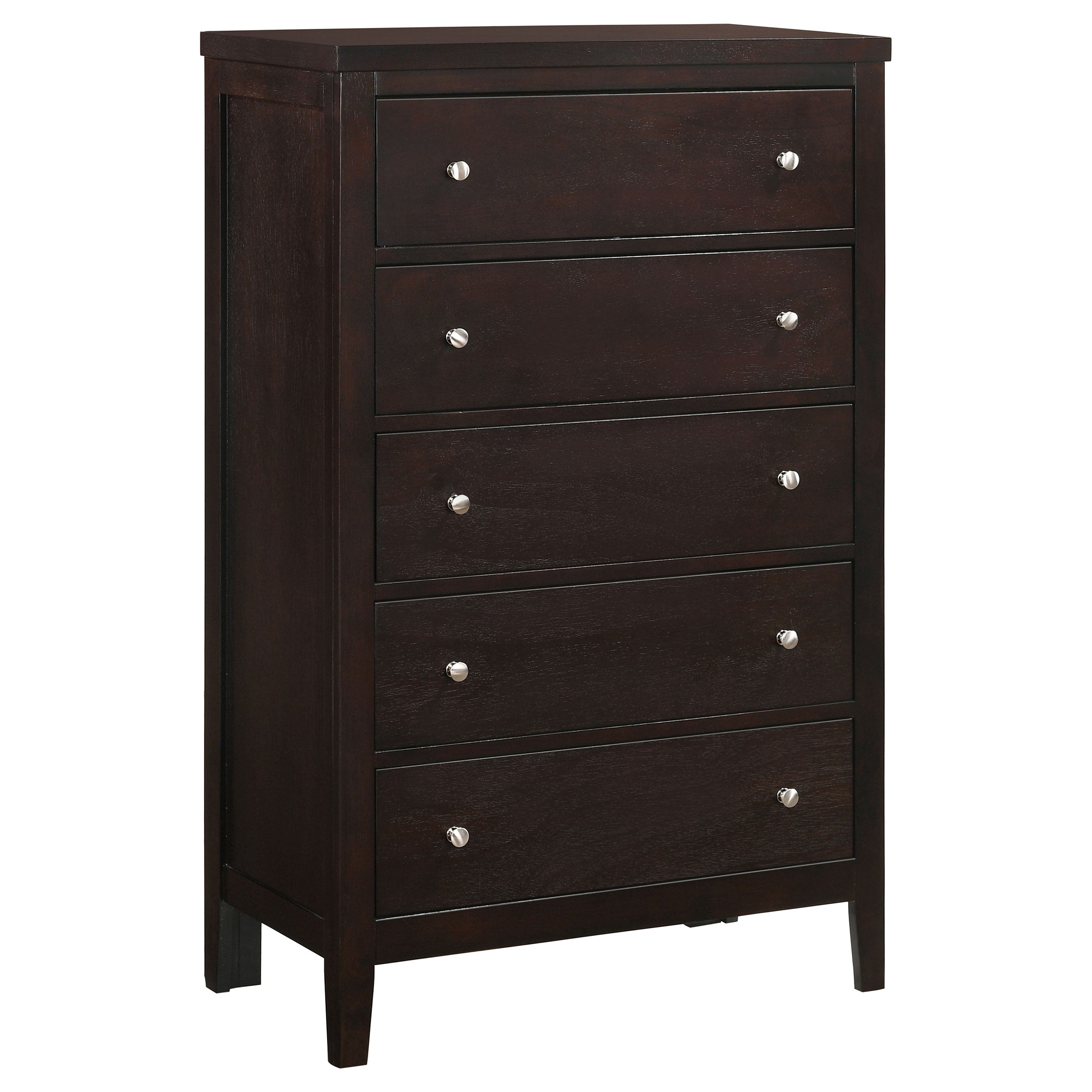Carlton 5-piece California King Bedroom Set Cappuccino — view 11