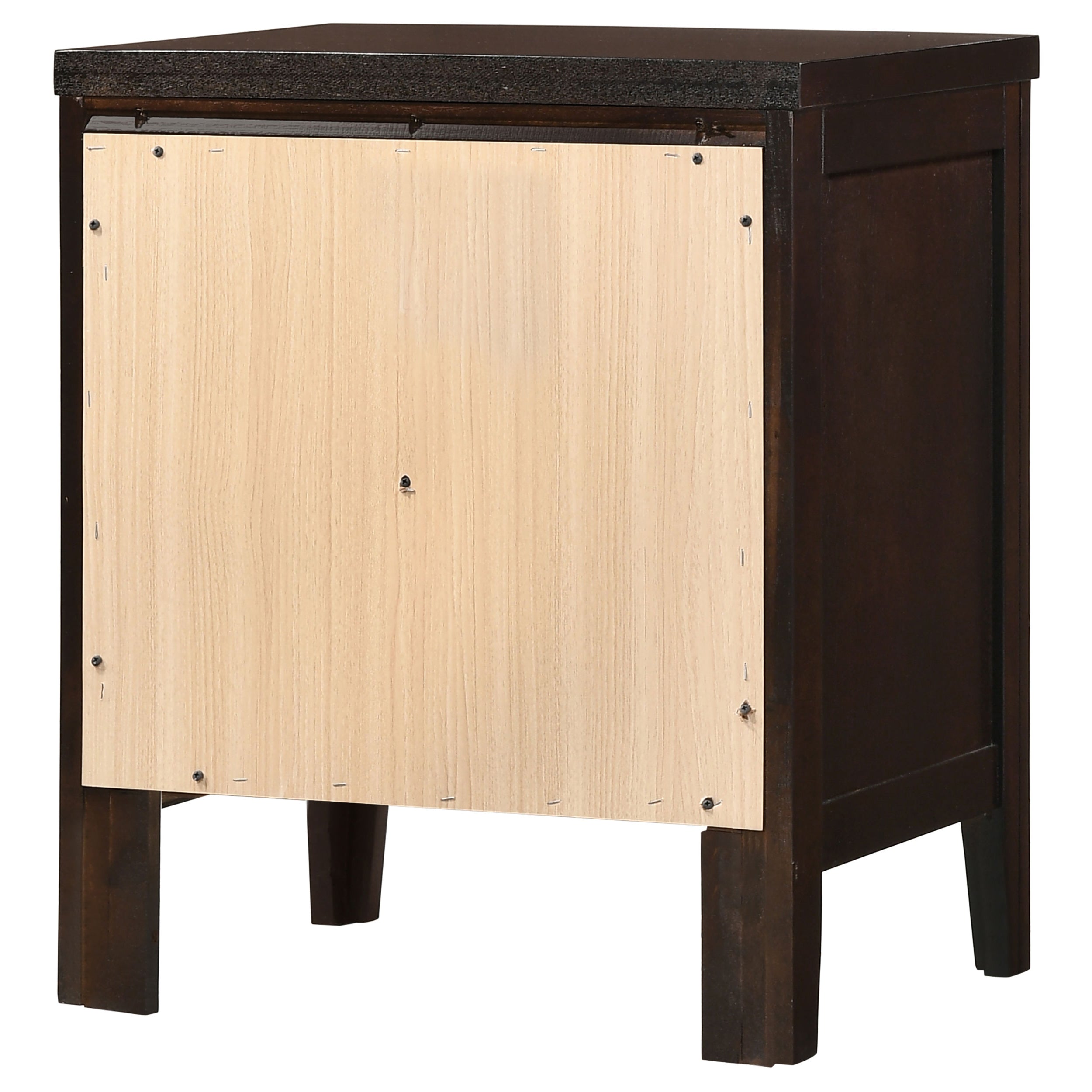 Carlton 2-drawer Nightstand Cappuccino — view 8