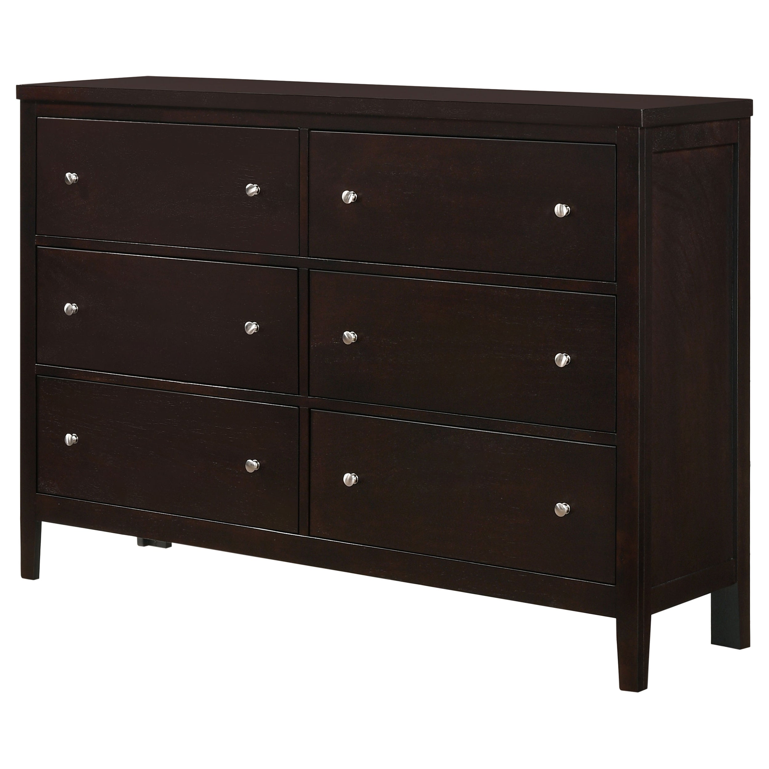 Carlton 6-drawer Dresser Cappuccino — view 4