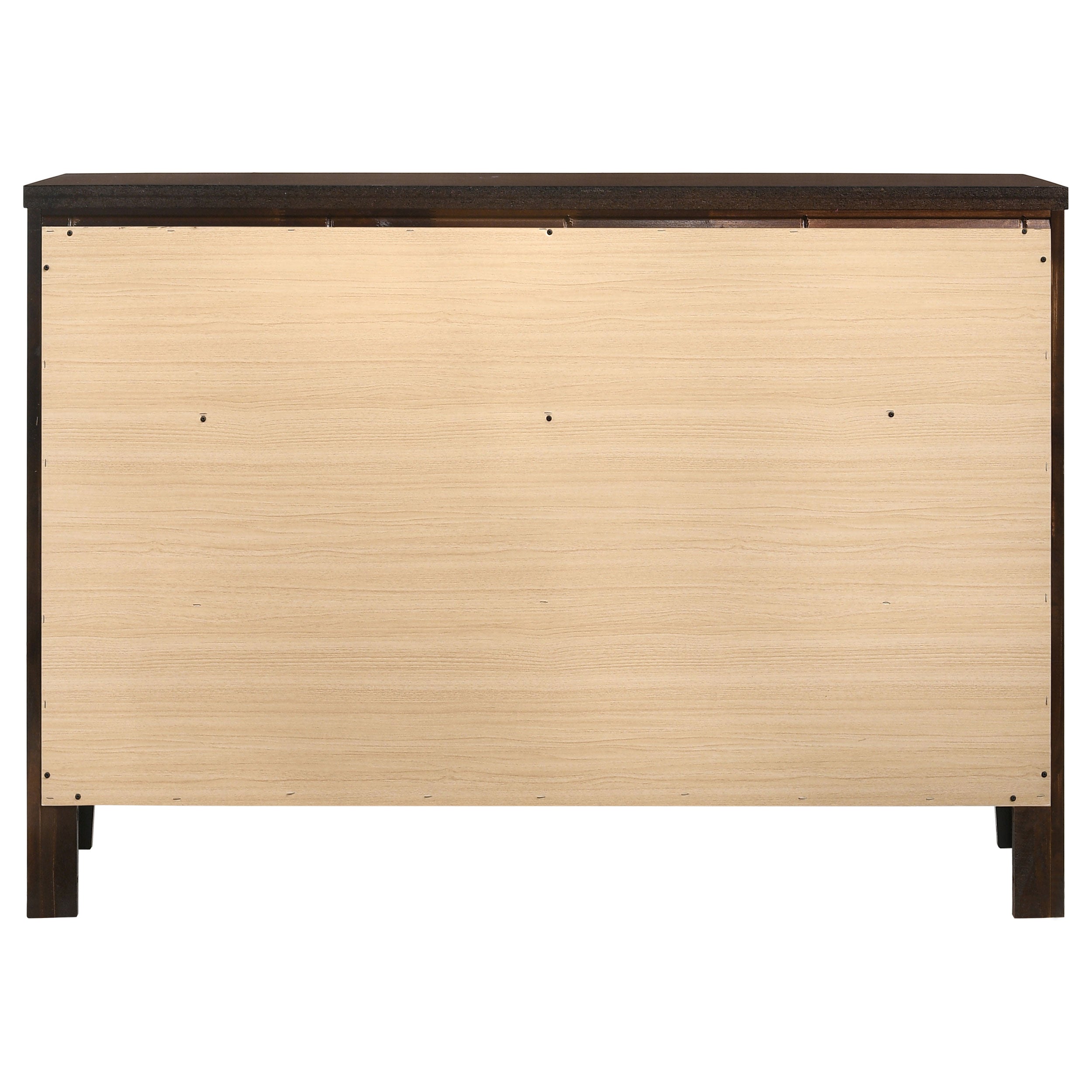 Carlton 6-drawer Dresser Cappuccino — view 7