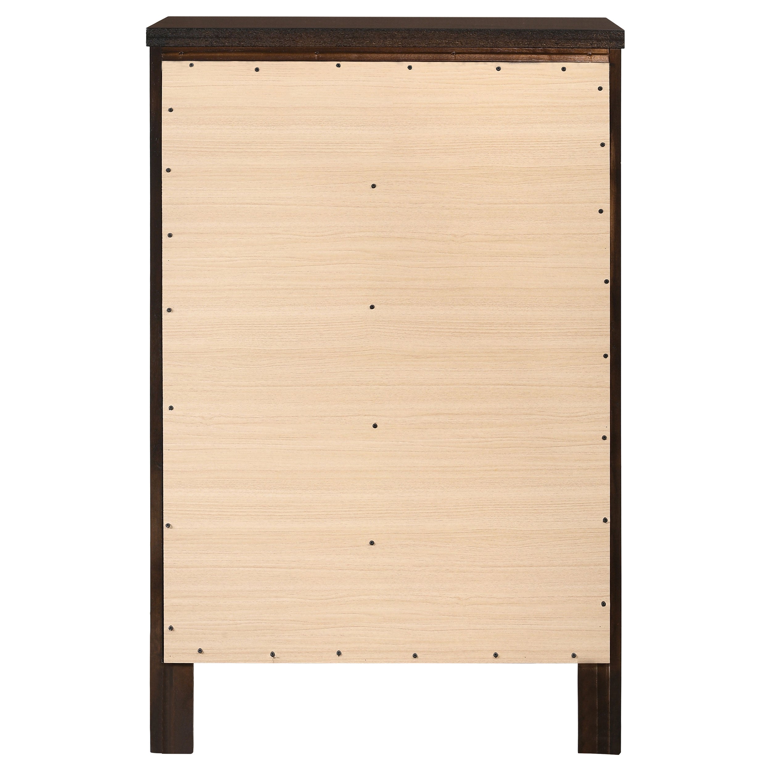 Carlton 5-drawer Bedroom Chest Cappuccino — view 7