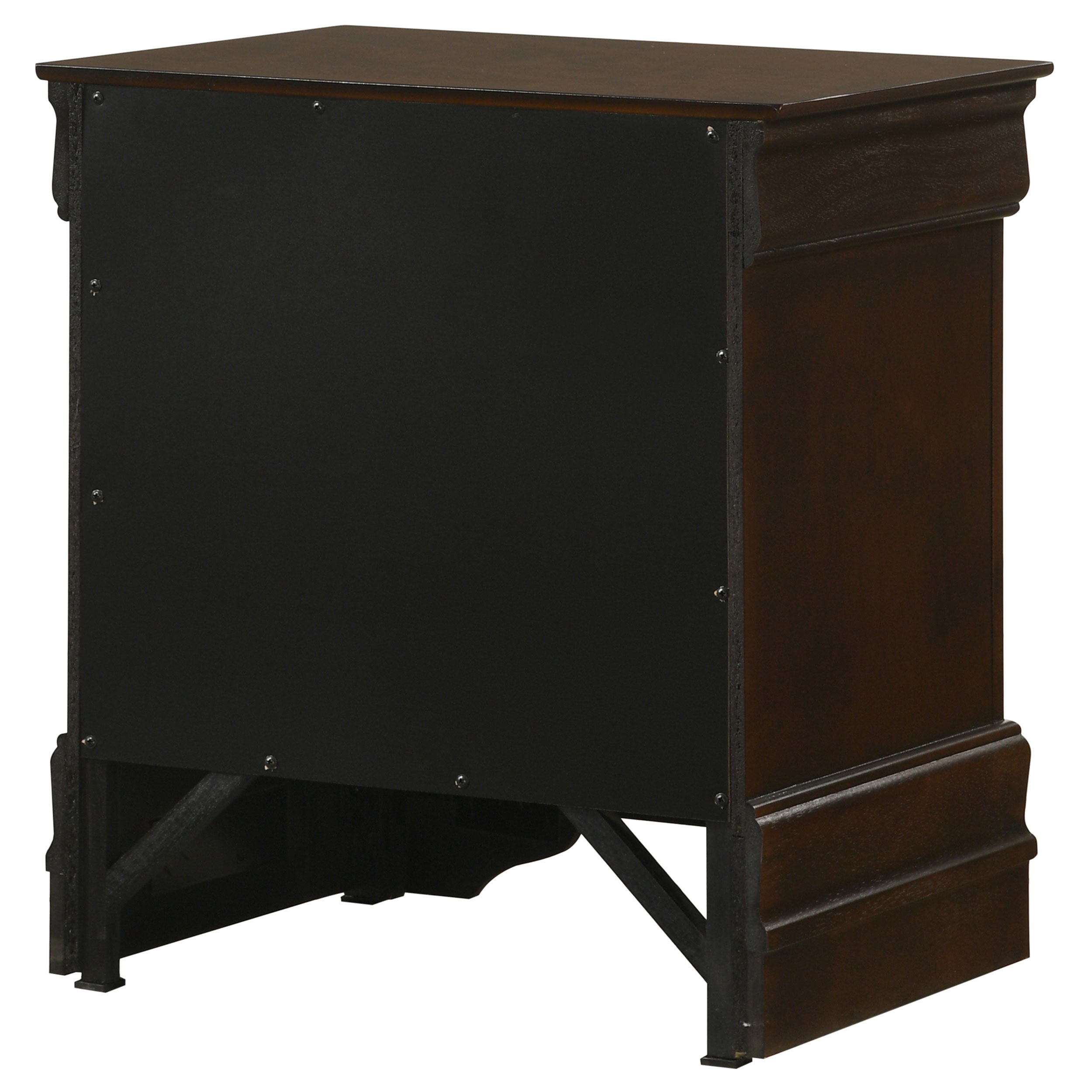 Louis Philippe 2-drawer Nightstand Cappuccino — view 8