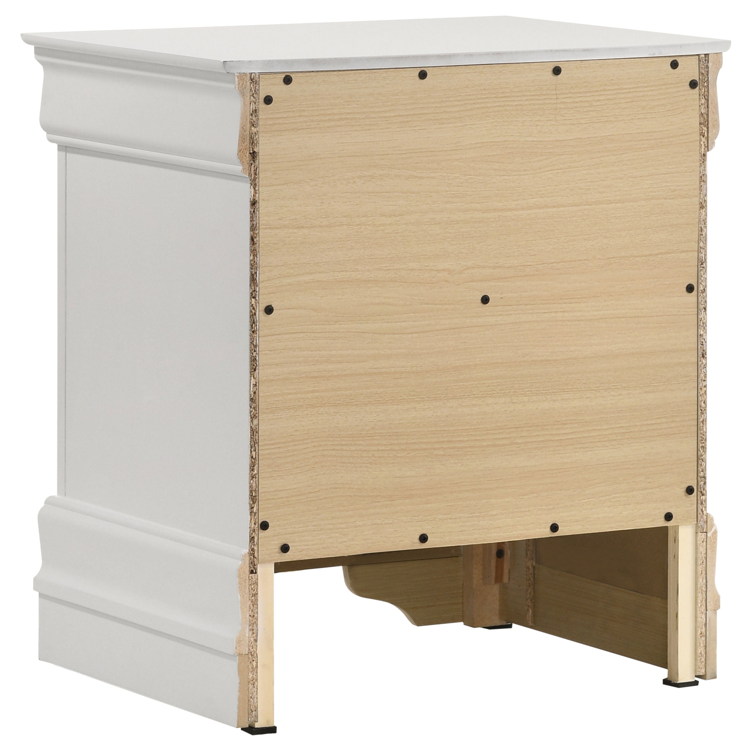Louis Philippe 5-piece Eastern King Bedroom Set White — view 6
