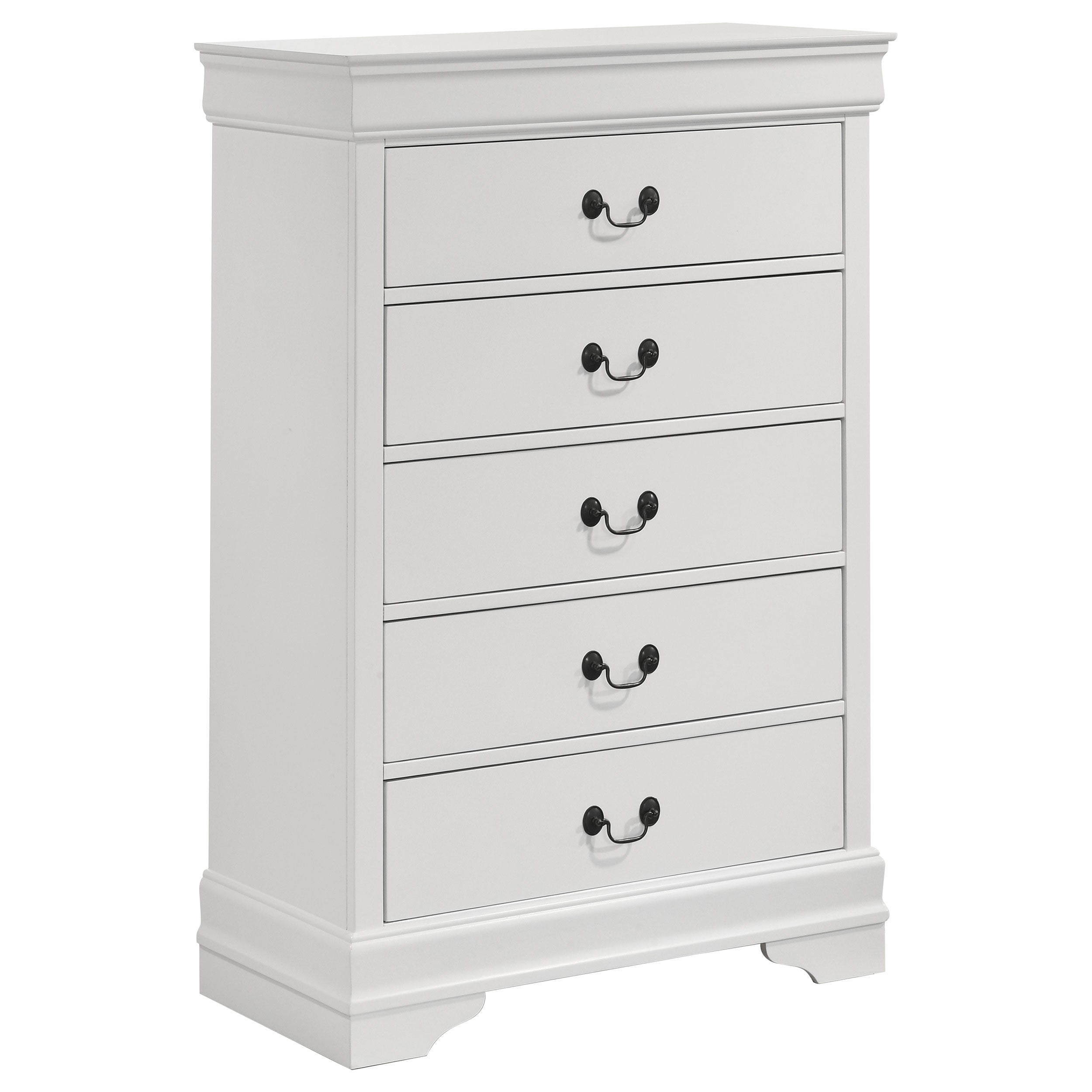 Louis Philippe 5-piece Queen Bedroom Set White — view 11