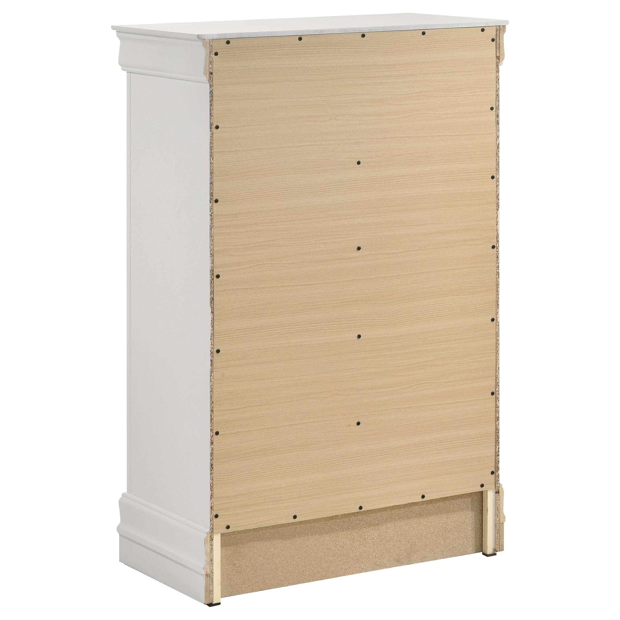 Louis Philippe 5-piece Queen Bedroom Set White — view 12