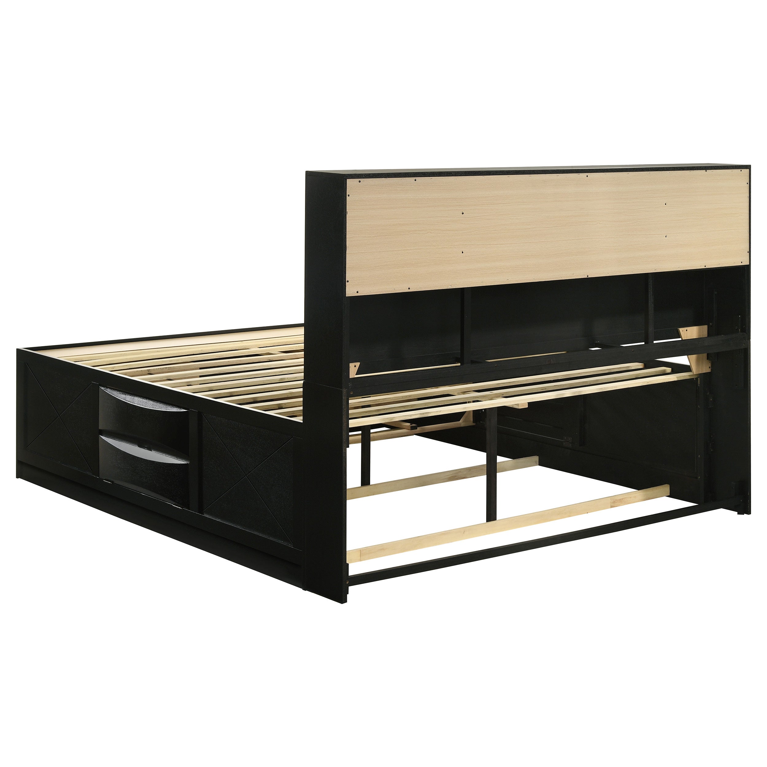 Briana 4-piece Eastern King Bedroom Set Black — view 4