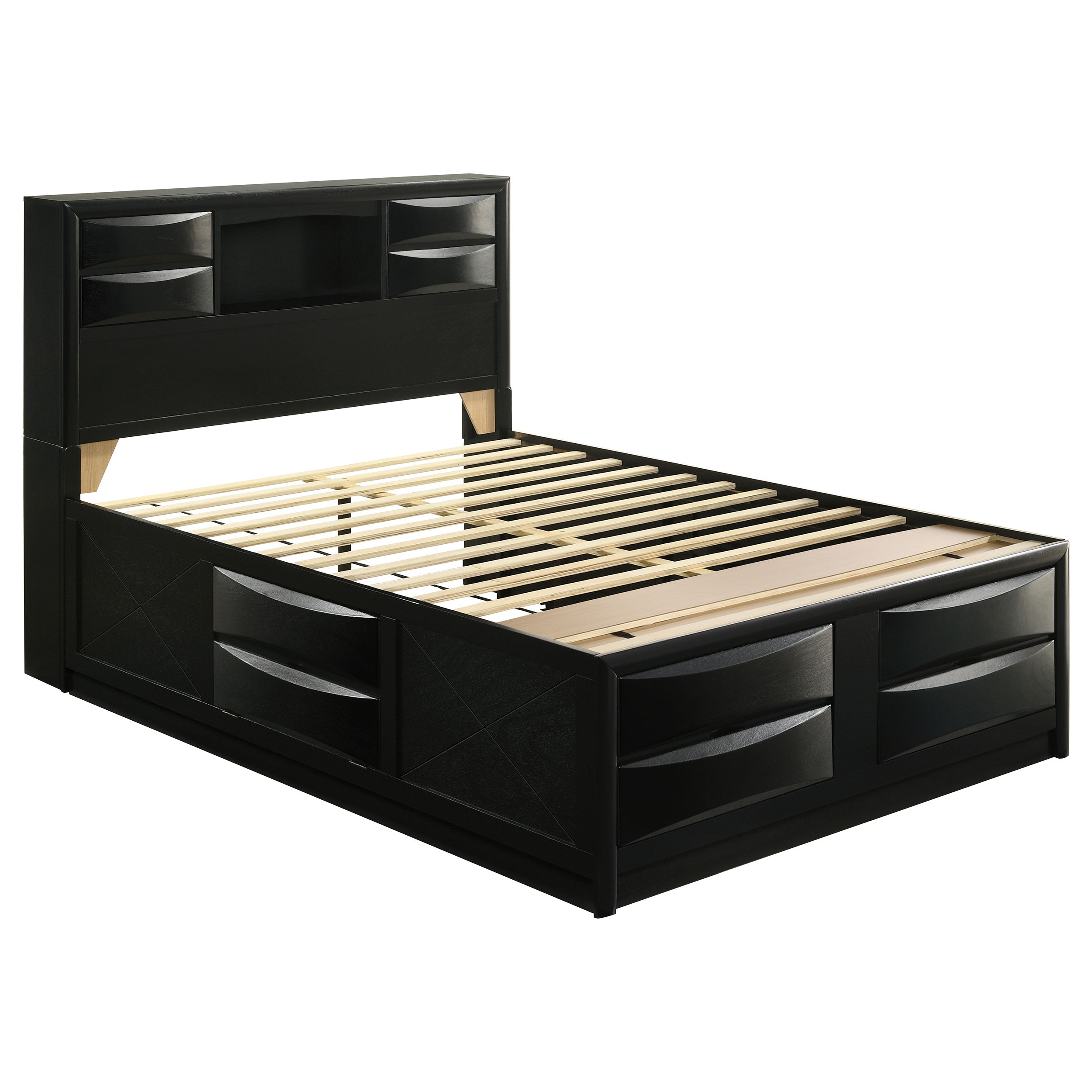 Briana 4-piece Queen Bedroom Set Black — view 3