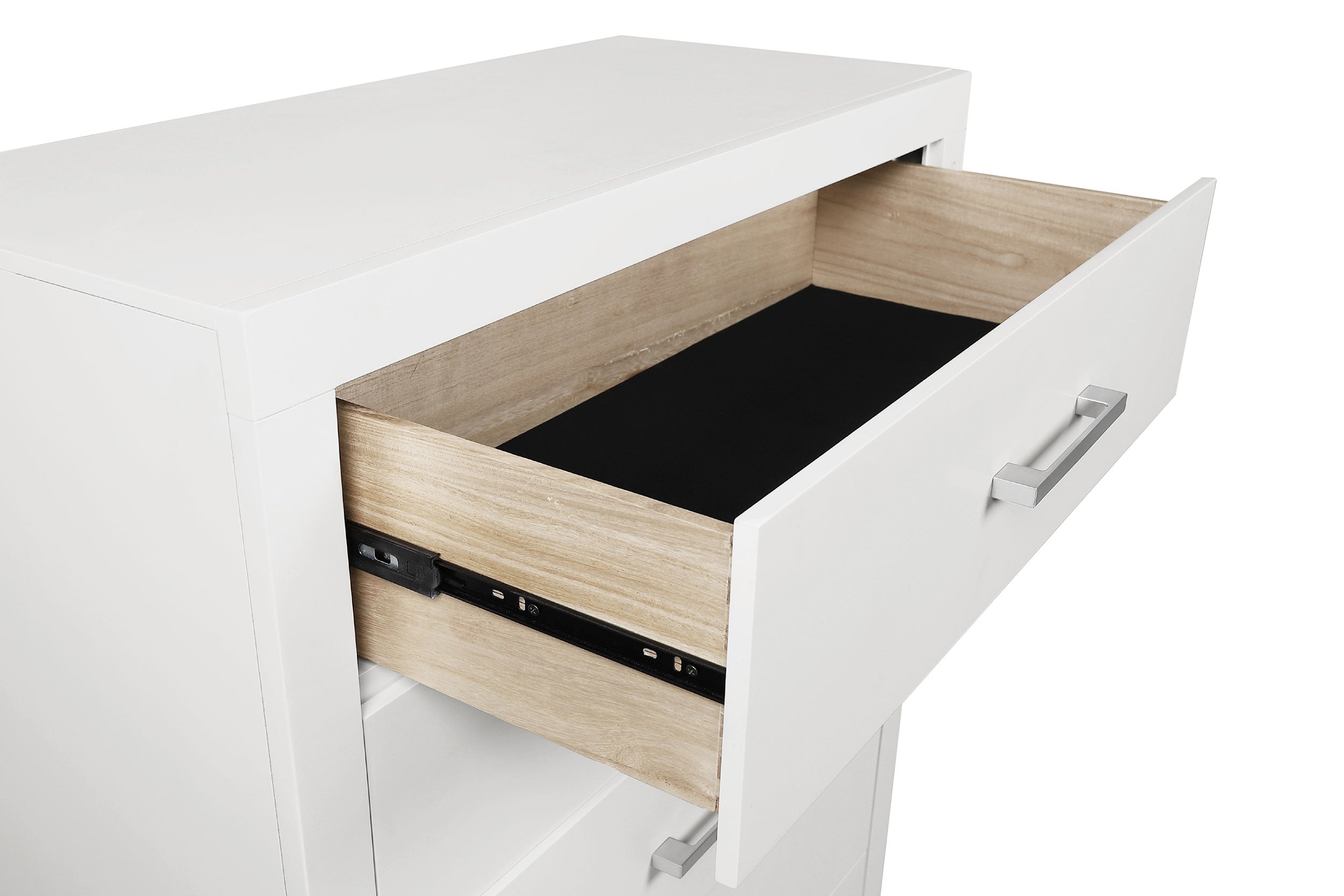 Jessica 5-piece Queen LED Bedroom Set Snow White — view 13