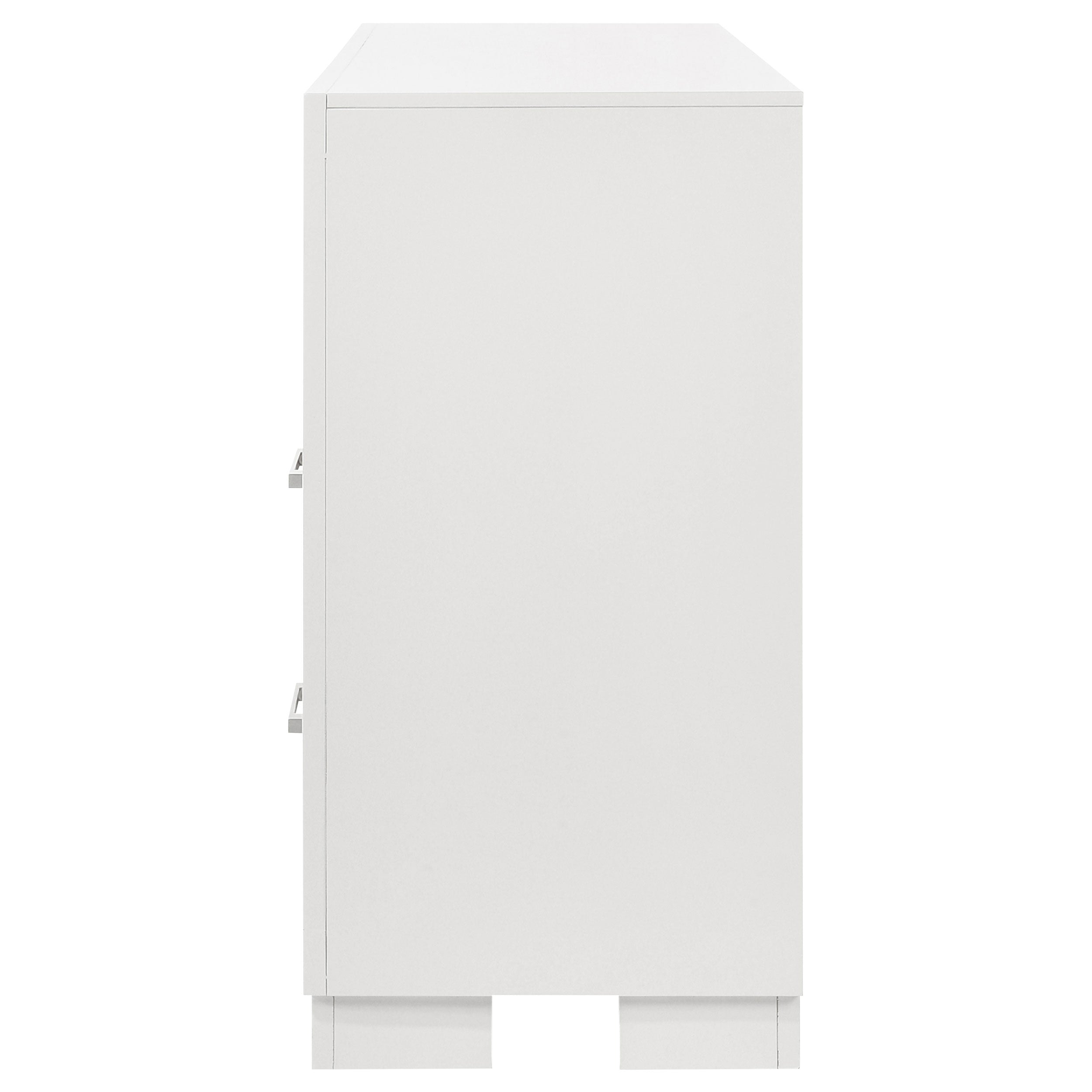 Jessica 6-drawer Dresser Snow White — view 5