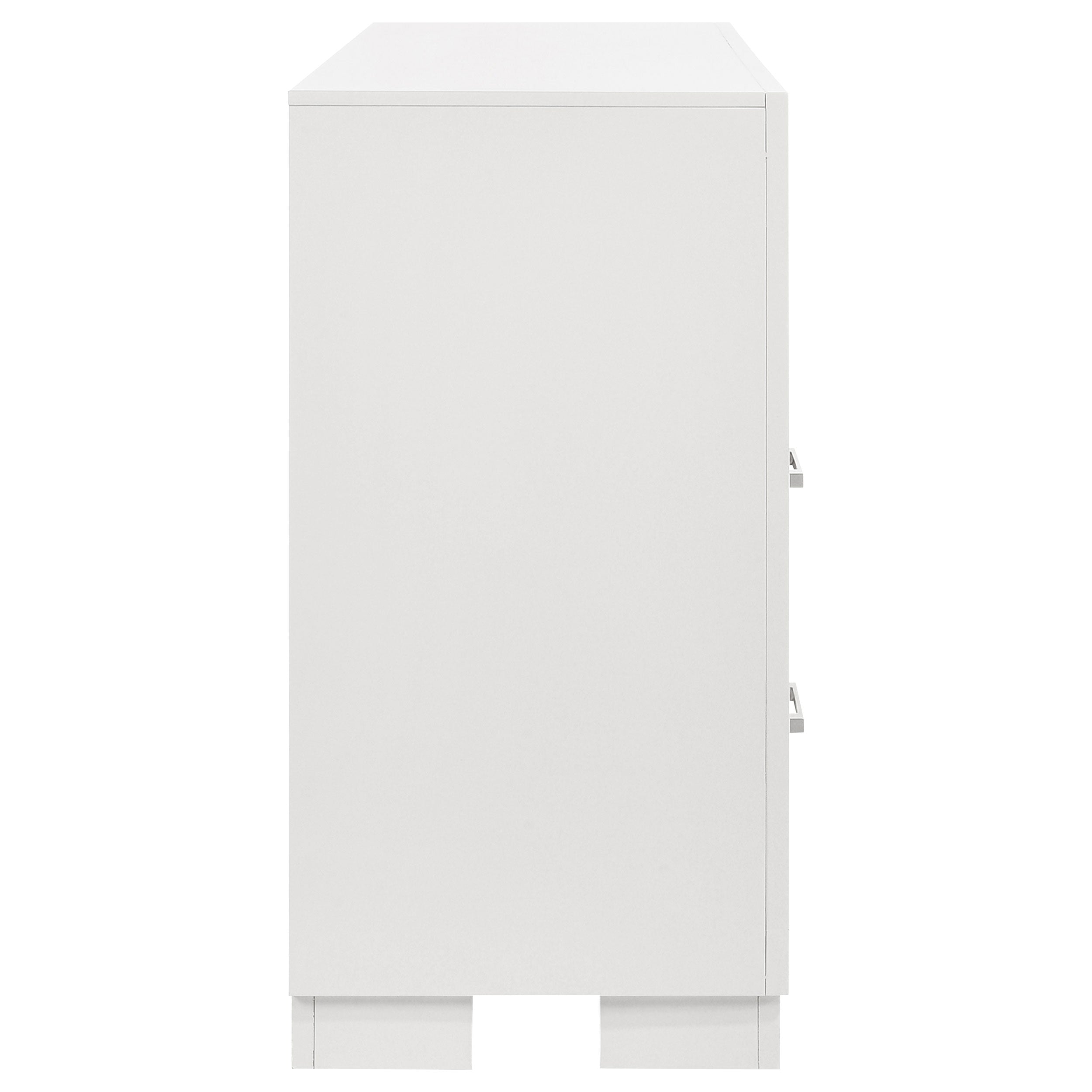 Jessica 6-drawer Dresser Snow White — view 9