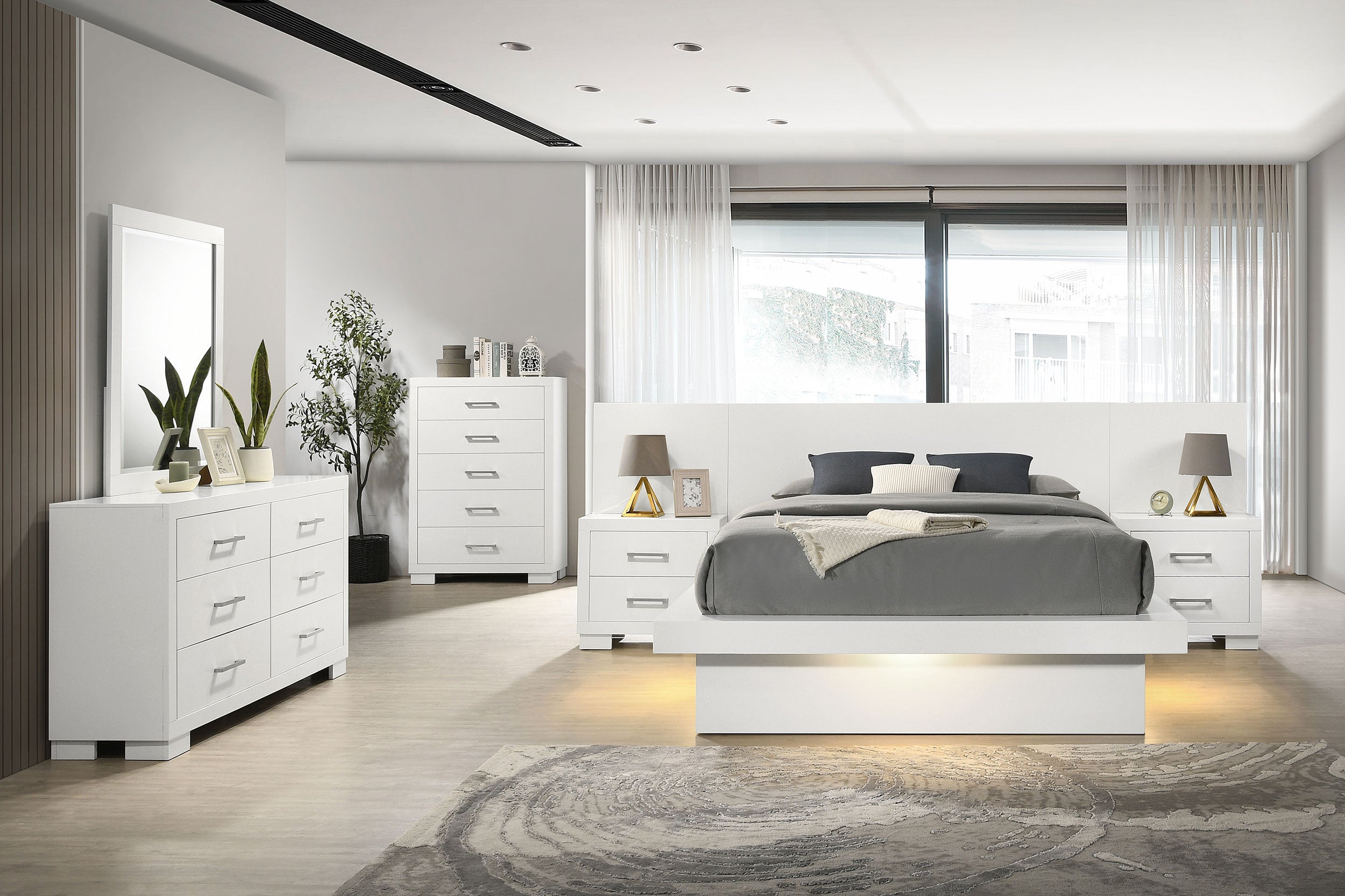 Jessica 6-drawer Dresser Snow White — view 13