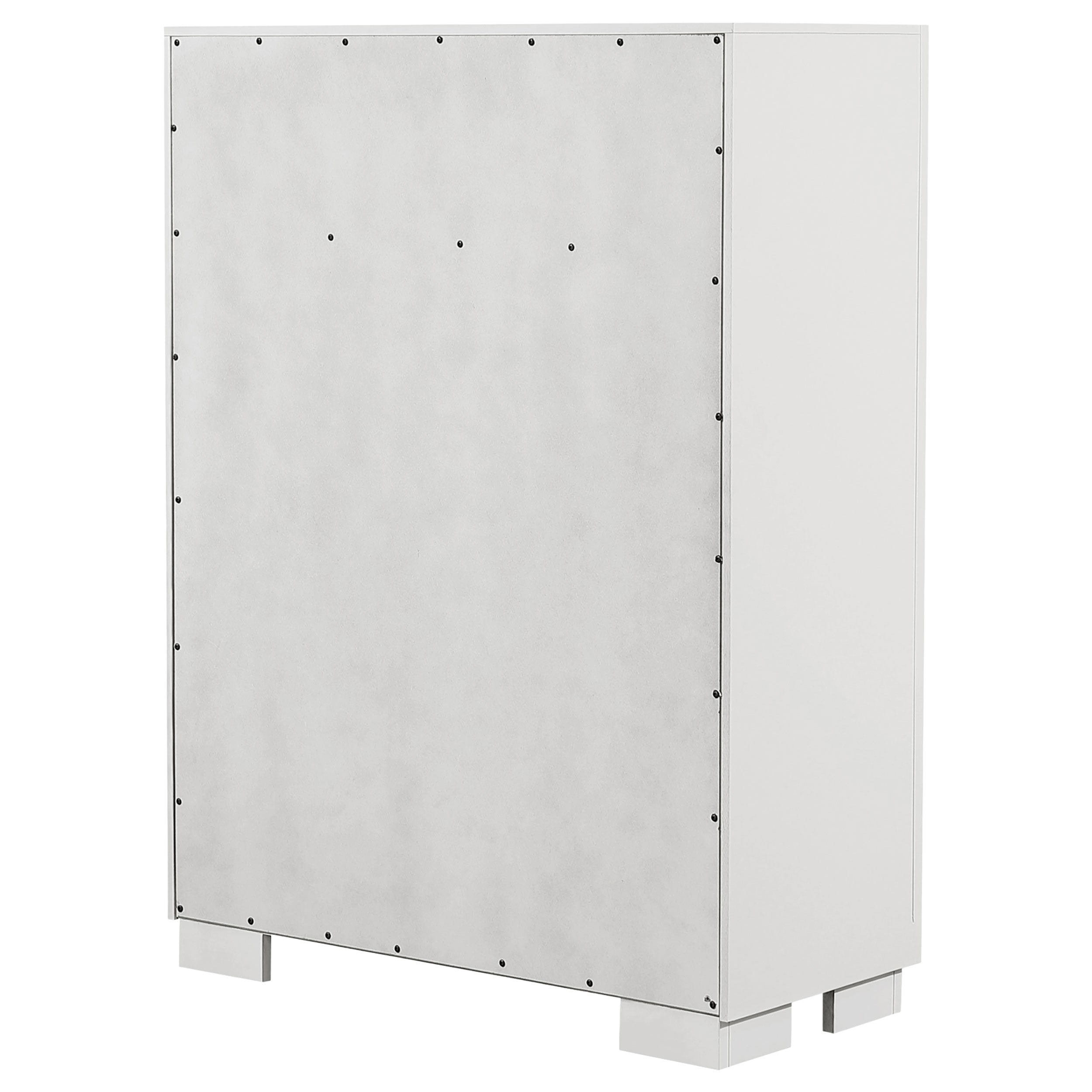Jessica 5-drawer Bedroom Chest Snow White — view 8