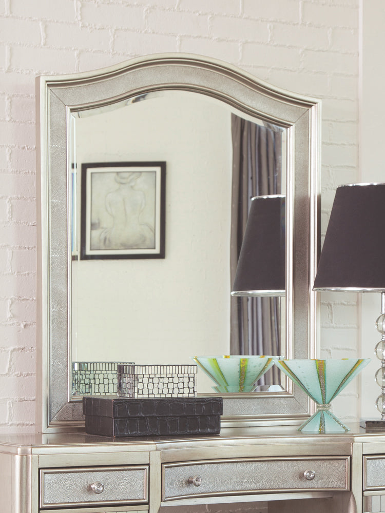 Bling Game Vanity Mirror Metallic Platinum — view 2