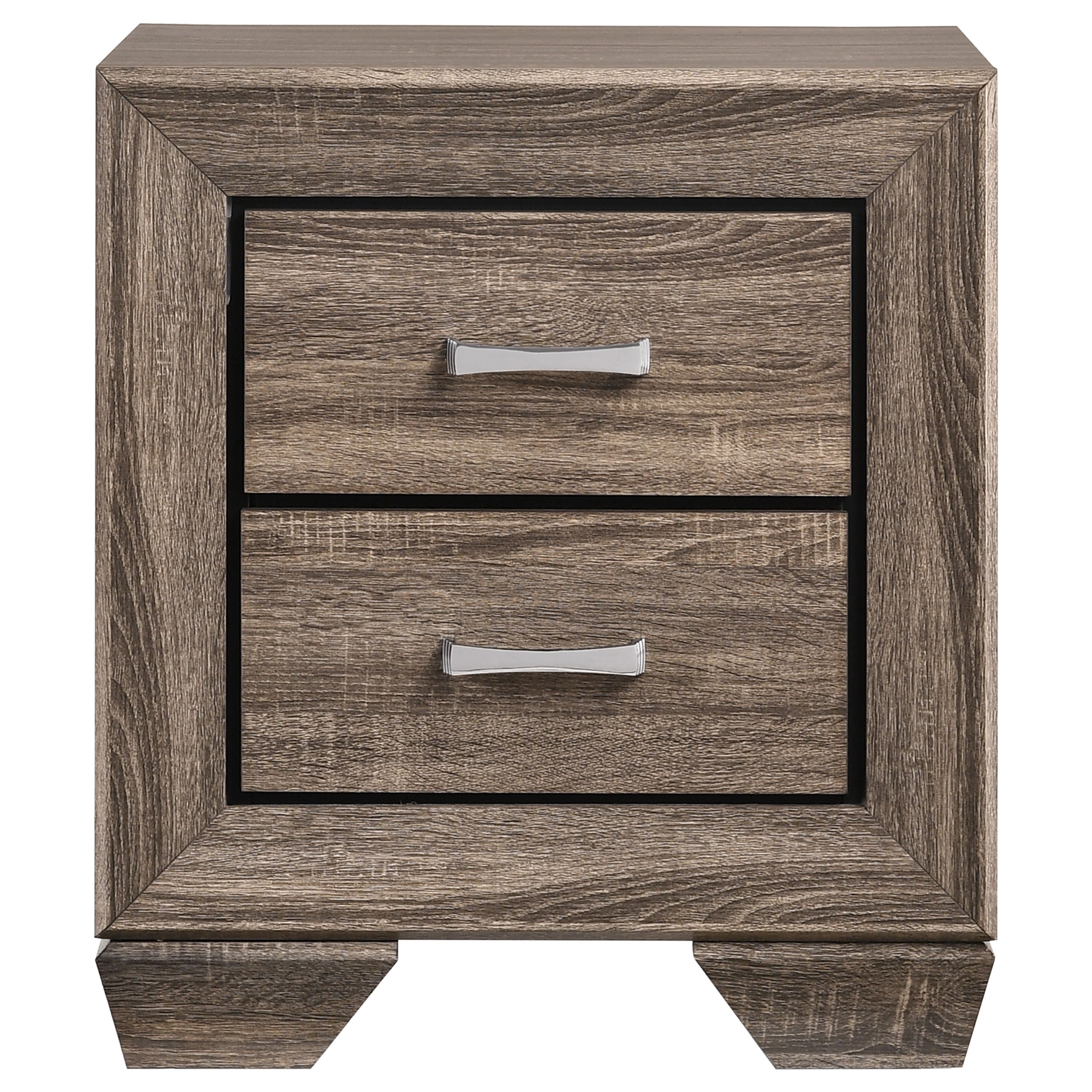 Kauffman 4-piece Eastern King Bedroom Set Washed Taupe — view 5