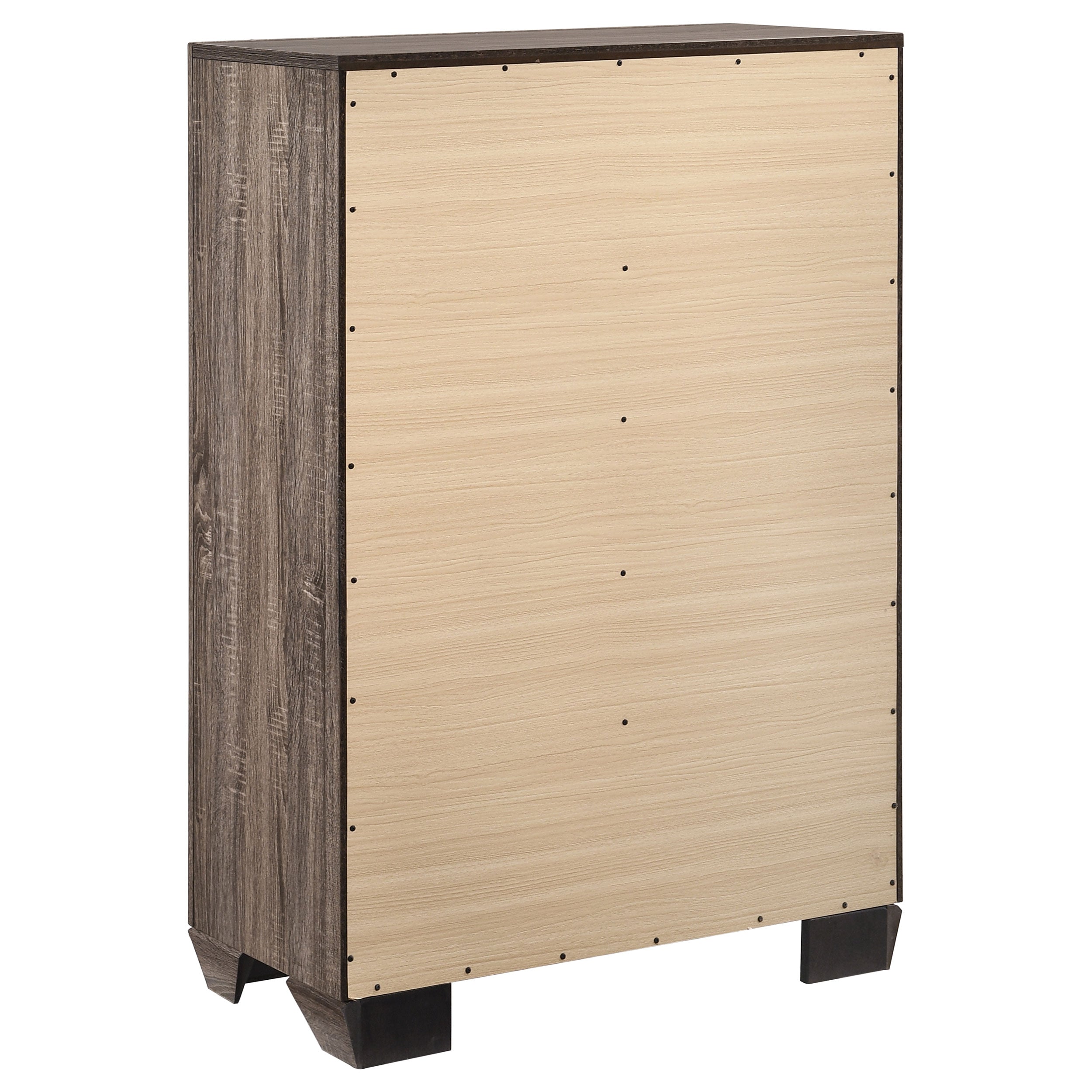 Kauffman 5-piece Eastern King Bedroom Set Washed Taupe — view 14